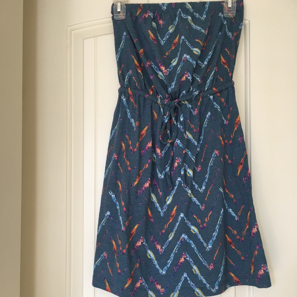 Strapless dress